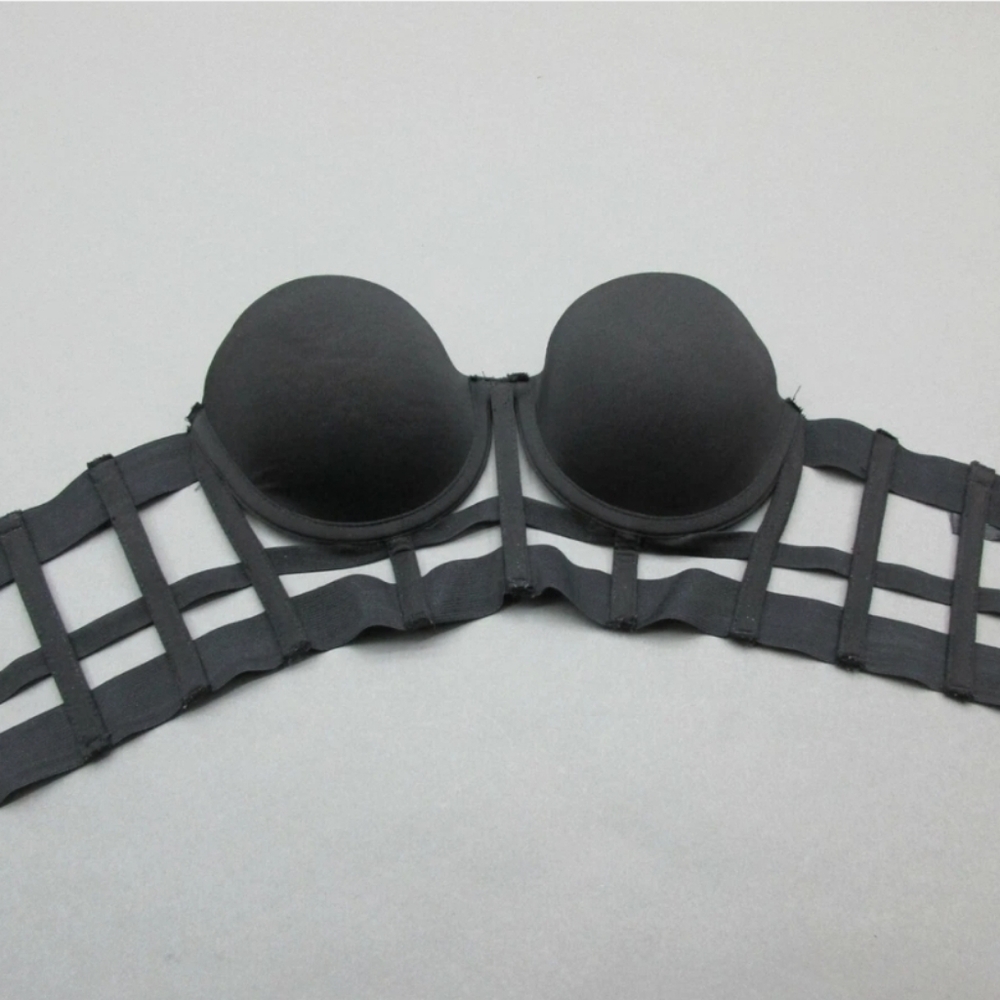 Sexy Strapless Black Bra